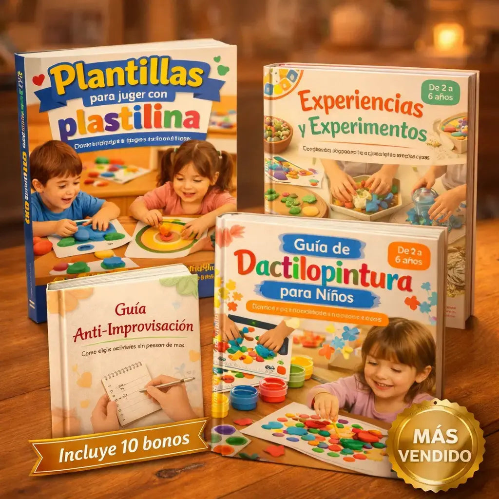📦 Aprender con las Manos: 3 Módulos Creativos + 10 Bonos de Regalo